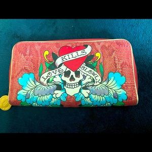 Authentic Ed Hardy Wallet